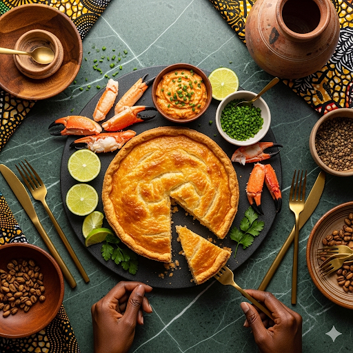 Tarte créole au crabe authentique